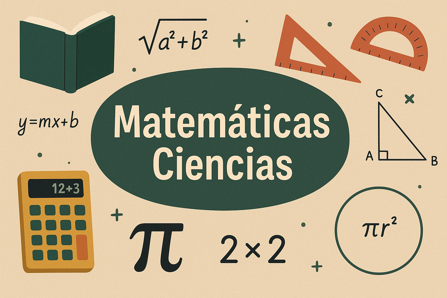 matematicas ciencias banner
